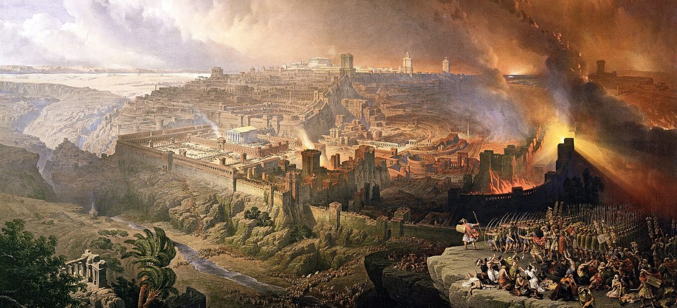 David Roberts - The Siege and Destruction of Jerusalem by the Romans Under the Command of Titus, A.D. 70