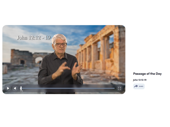 die neue Bibel-Videoplattform für Gehörlose Menschen der Australischen Bibelgesellschaft